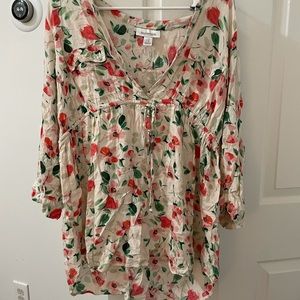 Maternity dress shirt